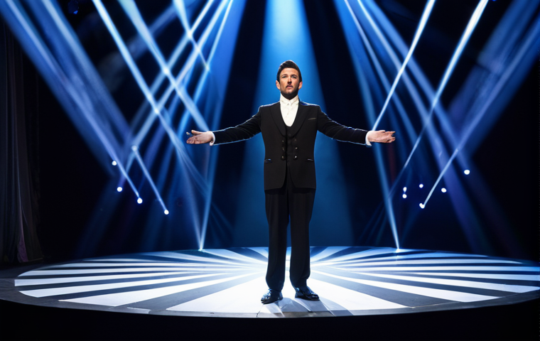 마술 자격증 - Close-up Magician**

"A skilled close-up magician performing a card trick at a formal event, fully c...